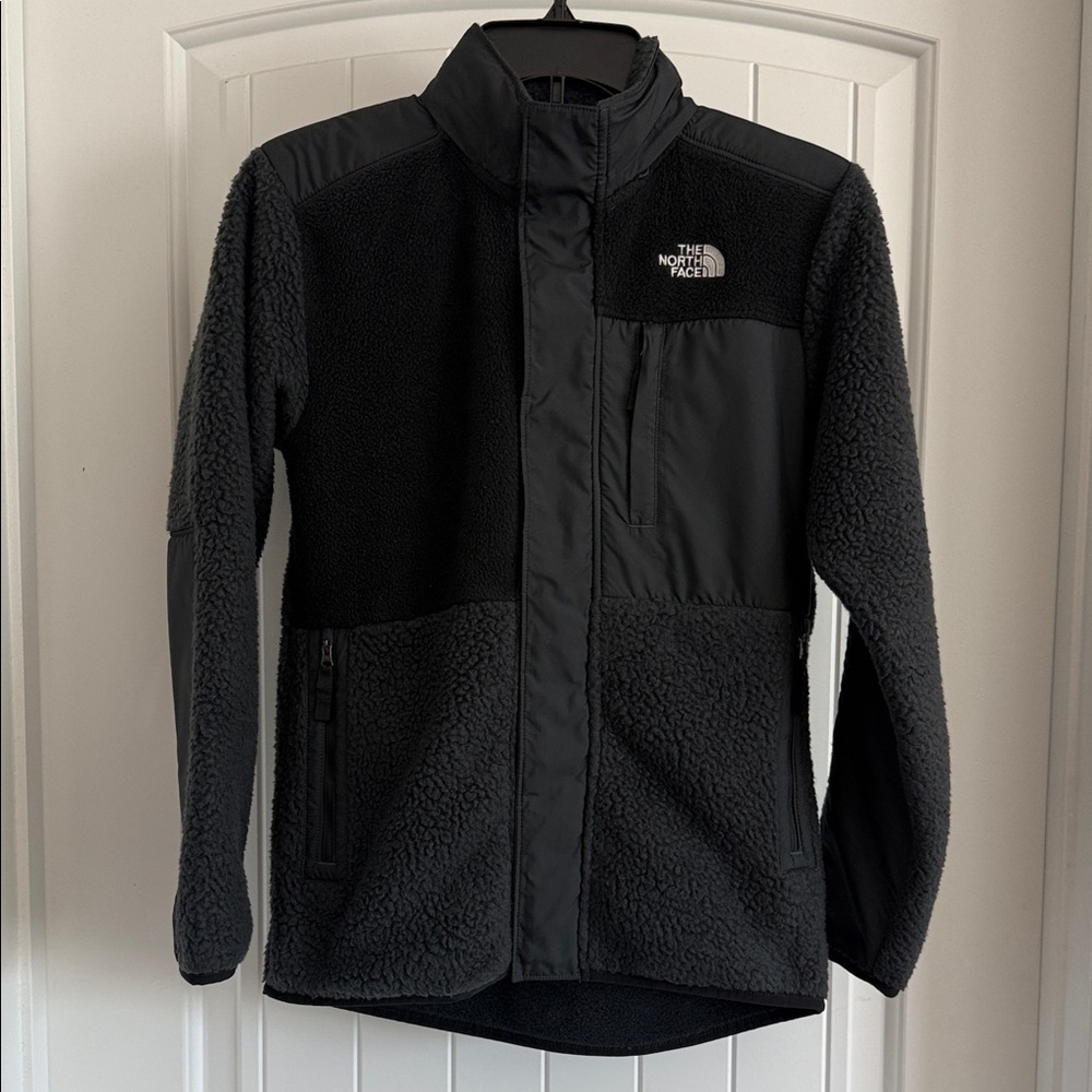 The North Face Charcoal Fleece Jacket